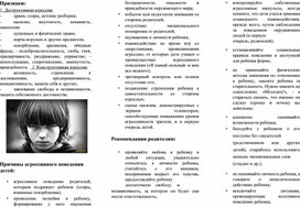 Обложка для материала Агрессивность.