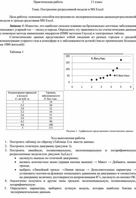 Практика 11 класс РегресМодель