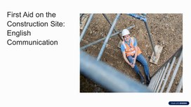 Обложка для материала Первая мед помощь на строительной площадке площадке