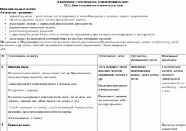 Обложка для материала Конспект двигательной деятельности с детьми 3-4 лет с шишками