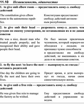 Обложка для материала АНГЛИЙСКИЙ слова независимость