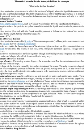 Обложка для материала Properties of the liquid surface layer. Wetting, capillary phenomena2
