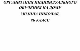 Программа дополнительного изучения математики для учащихся 8-9 классов "МАТЕМАТИКА для ЛЮБОЗНАТЕЛЬНЫХ"