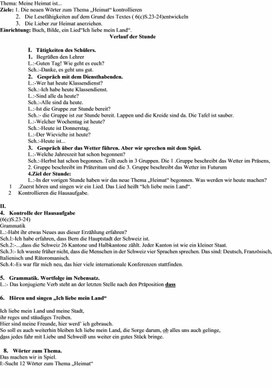 Обложка для материала Разработка урока по теме " Meine Heimat ist..."