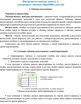 Обложка для материала Инструменты анализа данных