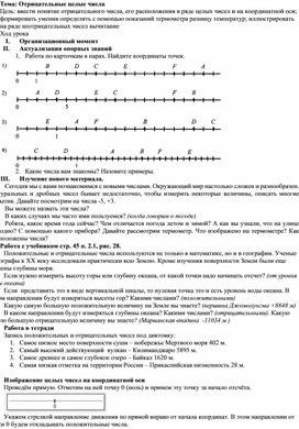 Обложка для материала Отрицательные целые числа
