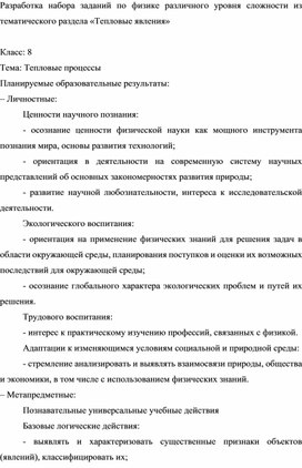 Обложка для материала Разработка набора заданий по физике  из тематического раздела «Электромагнитные явления».