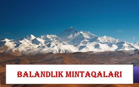 Balandlik mintaqalari