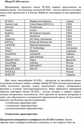 Обложка для материала Обзор SCADA-систем.docx
