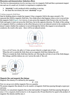 1Electromagnetic induction. Magnetic flux and flux linkage