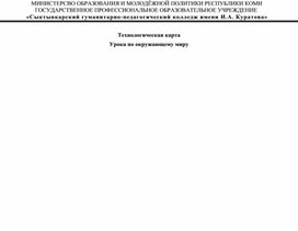 Конспект урока по окружающему миру "Огонь, вода и газ".