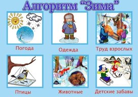 Обложка для материала алгоритм зима