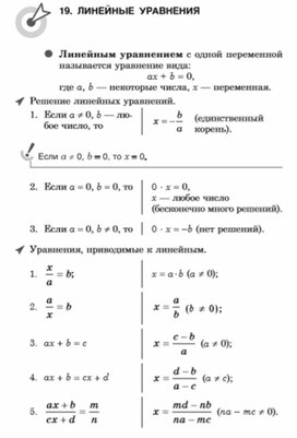 Материал по математике