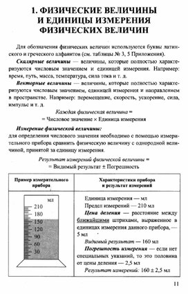 Обложка для материала Урок по физике 7 класс