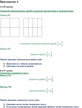 Обложка для материала 5 класс рус Сравнение обыкновенныПриложение 4 (1)
