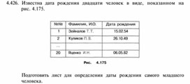 Материал по информатике задание и упражнения по Excel