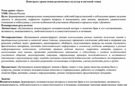 Обложка для материала конструкт урока ОРКиСЭ на тему "Брак"