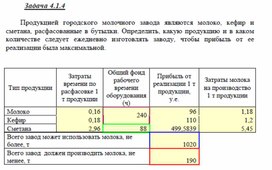 Обложка для материала Задание по MS Excel