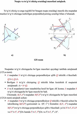 2 nuqta orasidagi masofani topish formulasi