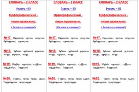 Словарь для начальной школы