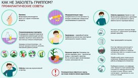 Обложка для материала как не заболеть гриппом