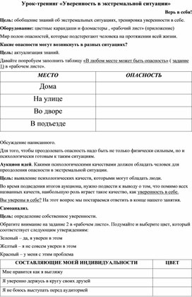 Обложка для материала экстремальная ситуация и уверенность в себе