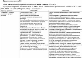 Тема: «Особенности содержания обновленных ФГОС ООО, ФГОС СОО».