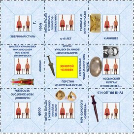 Обложка для материала Квадромино "Золотой человек"