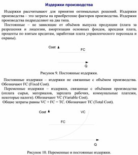 Обложка для материала Издержки производства