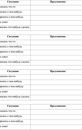 Карточки для урока русского языка по теме "Типы предложений по цели высказыкания"