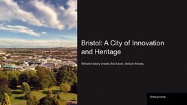 Обложка для материала Bristol: A City of Innovation and Heritage