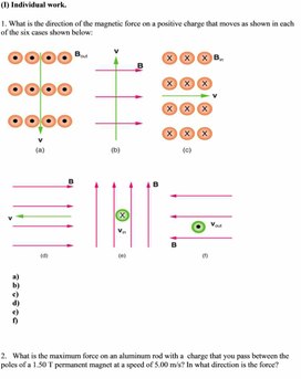 Обложка для материала 1Motion of a charged particle in the magnetic field