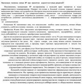 Обложка для материала Насколько полезна схема 4Р при принятии  маркетинго вых решений