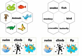 Интерактивные лексико-грамматические шаблоны для уроков английского языка в начальной школе по теме "Animals".