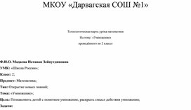 Обложка для материала Умножение