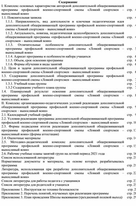 Программа "Летняя детская площадка с дневным пребыванием на базе учреждения "