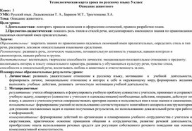 Разработка урока по развитию речи 5 класс "Описание животного"