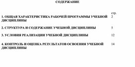 Рабочая программа по информатике для СПО