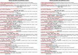 Обложка для материала Памятка по работе над ошибками по русскому языку для 4 класса