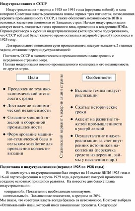 Обложка для материала "Индустриализация в СССР"