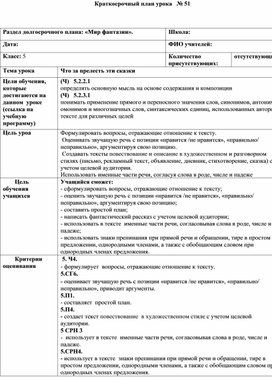 Русский язык 5 класс Тема урока: "Что за прелесть эти сказки"