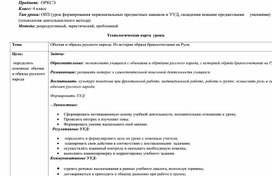 Разработка урока "Обычаи и обряды русского народа. Из истории обряда бракосочетания на Руси."