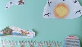 Обложка для материала Коллаж "Подснежники"