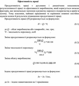 Обложка для материала Ефективність праці