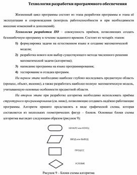 Обложка для материала Технология разработки программного обеспечения