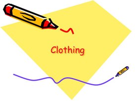 Презентация по английскому языку на тему "Clothes"