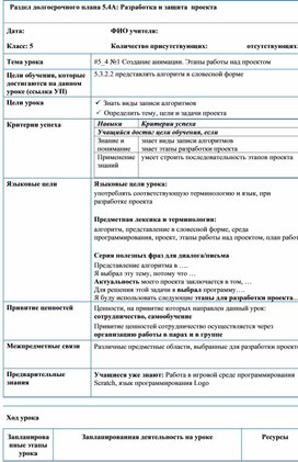 Обложка для материала #5_4 №1 Создание анимации. Этапы работы над проектом