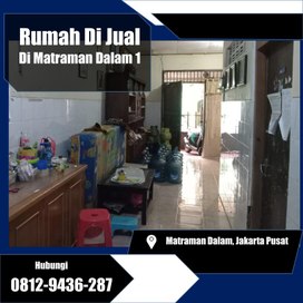 Обложка для материала DEKAT FASILITAS UMUM !! WA 0812-9436-287  Info Rumah Murah Harga 1,2 M Jalan Matraman Dalam Jakarta Pusat