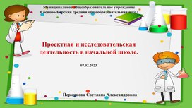 «Проектно-исследовательская деятельность как средство повышения функциональной грамотности»