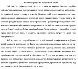 Обложка для материала Аудит операцій по заробітній платі